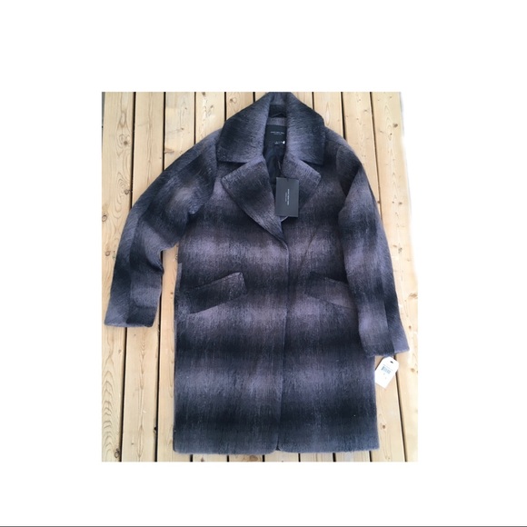 Last one 🦢Andrew Marc Womens Ema brushed woolcoat - Picture 4 of 8